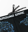 Pantaloni scurți de compresie Vale Tudo Viking Ground Game negru