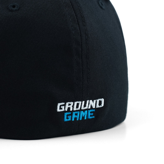 Șapcă pentru copii Logo 3D Ground Game negru