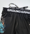 Colanți sport pentru bărbați Bushido 3.0 Ground Game negru