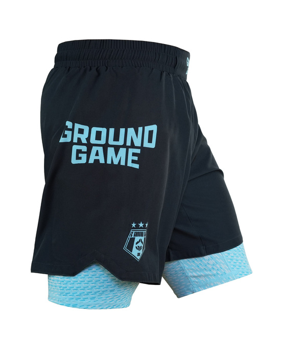 Șorturi de antrenament 2-în-1 FC Armbar (Mentă)