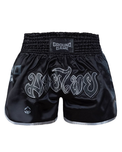 Pantalonii scurți Muay Thai Samurai Shadow Ground Game