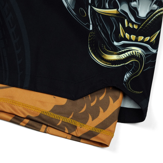 Șorturi de antrenament 2-în-1 Oni Samurai