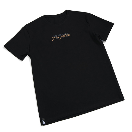 Tricou pentru bărbați Glitz Ground Game negru