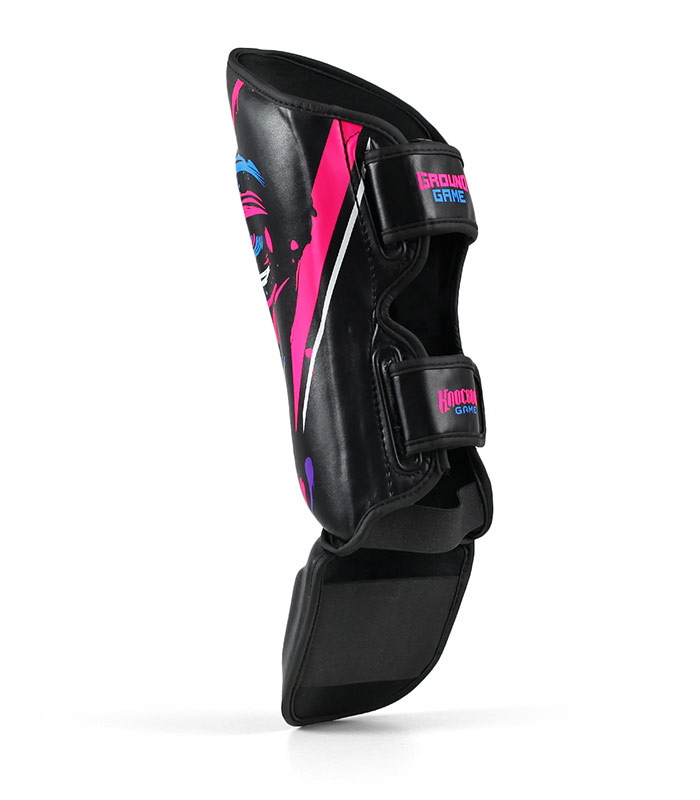 Protecție tibie pentru copii Muerta Ground Game negru 