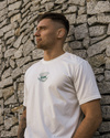 Tricou pentru bărbați La Brabu Oversize Ground Game (Bej)