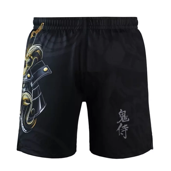 Pantaloni scurți sport pentru copii Oni Samurai Kids Ground Game negru