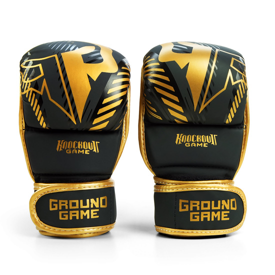 Mănuși de sparring MMA Bling Ground Game negru