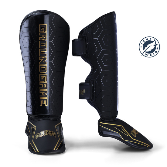 Protecție tibie Equinox Light Ground Game negru