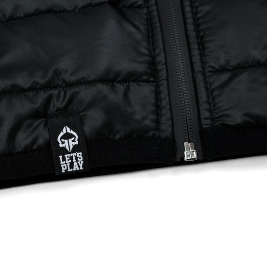 Vestă de bărbați din puf Monogram Ground Game negru