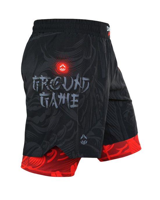 Șorturi de antrenament 2-în-1 Samurai 2.0