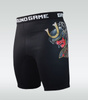 Pantaloni scurți de compresie Vale Tudo Bushido 3.0 Ground Game negru