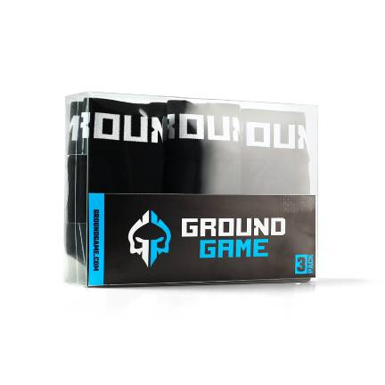 Boxeri sport pentru bărbați (3 buc) Minimal Ground Game negru