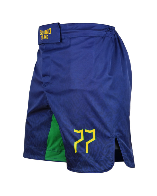 Pantaloni scurți MMA pentru bărbați Brazil Football Ground Game