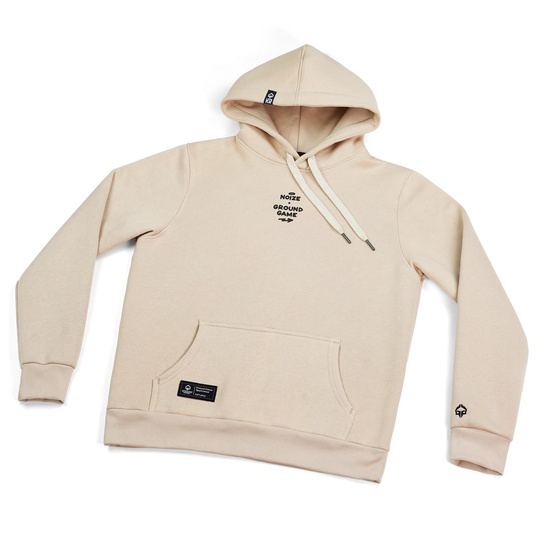 Hanorac cu glugă Jiu-Jitsu is Calling x Noize Ground Game Bej