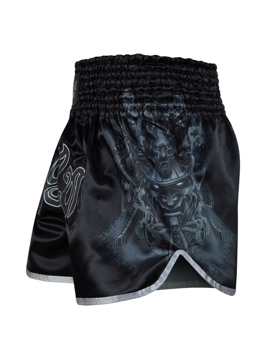 Pantalonii scurți Muay Thai Samurai Shadow Ground Game