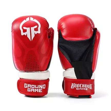 Mănuși de Kickboxing Cyborg Ground Game roșu