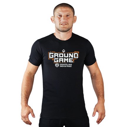 Tricou Grappling Industries Ground Game negru